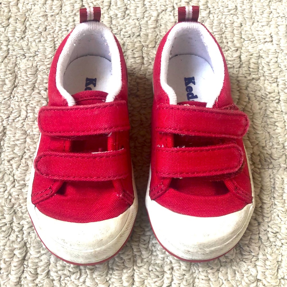 Red baby Keds